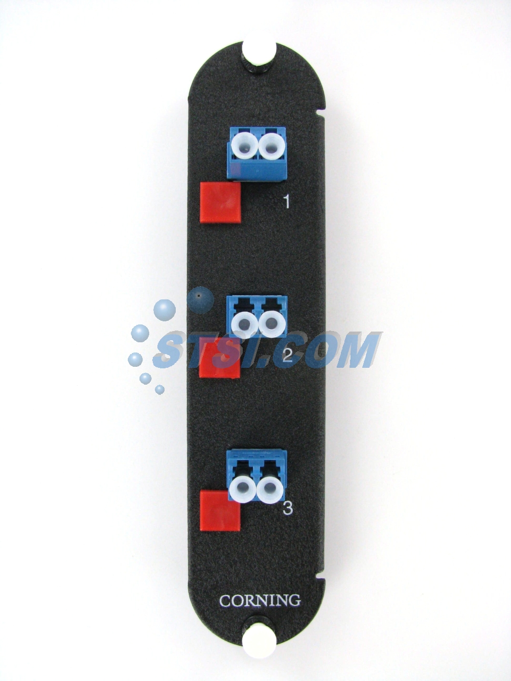 Corning CCH-CP06-A9 Patch Panel, 3 LC Duplex OS2 Singlemode Adapters ~STSI - Afbeelding 1 van 1